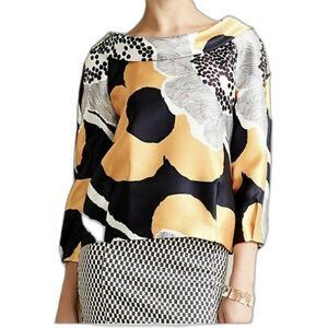 Anthropologie Raoul Floral pullover Aristata Top Size 2